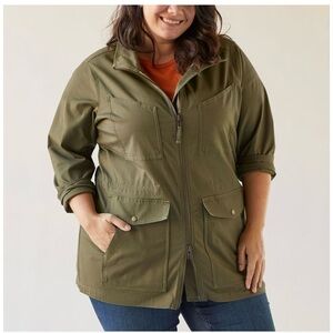 Duluth Trading Co. DuluthFlex Fire Hose CoolMax Utility Jacket Sz Small